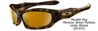 Oakley Monster Dog Brown Tortoise/Bronze (05-013)